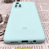 قاب گوشی Xiaomi Poco M4 Pro 5G شیائومی سیلیکونی اورجینال سورا SORA پاک کنی درجه یک زیربسته محافظ لنز دار سبزآبی کد 83