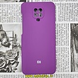 قاب گوشی Redmi Note 9s - Redmi Note 9 Pro شیائومی سیلیکونی اورجینال سورا SORA پاک کنی درجه یک زیربسته محافظ لنز دار بنفش کد 635
