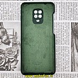 قاب گوشی Redmi Note 9s - Redmi Note 9 Pro شیائومی سیلیکونی اورجینال سورا SORA پاک کنی درجه یک زیربسته محافظ لنز دار سبز یشمی کد 639