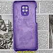 قاب گوشی Redmi Note 9s - Redmi Note 9 Pro شیائومی سیلیکونی اورجینال سورا SORA پاک کنی درجه یک زیربسته محافظ لنز دار ارغوانی کد 643