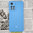 قاب گوشی Xiaomi Redmi Note 11 Pro Plus شیائومی سیلیکونی اورجینال سورا SORA پاک کنی درجه یک زیربسته محافظ لنز دار آبی کد 57