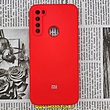 قاب گوشی Redmi Note 8 - Redmi Note 8 2021 شیائومی سیلیکونی اورجینال سورا SORA پاک کنی درجه یک زیربسته محافظ لنز دار قرمز کد 597