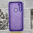 قاب گوشی Redmi Note 8 - Redmi Note 8 2021 شیائومی سیلیکونی اورجینال سورا SORA پاک کنی درجه یک زیربسته محافظ لنز دار ارغوانی کد 599