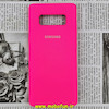 قاب گوشی Galaxy Note 8 سامسونگ سیلیکونی اورجینال سورا SORA پاک کنی درجه یک زیربسته صورتی فانتزی کد 95