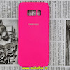 قاب گوشی Galaxy S8 Plus سامسونگ سیلیکونی اورجینال سورا SORA پاک کنی درجه یک زیربسته صورتی فانتزی کد 68