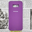 قاب گوشی Galaxy S8 Plus سامسونگ سیلیکونی اورجینال سورا SORA پاک کنی درجه یک زیربسته بنفش کد 75
