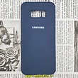 قاب گوشی Galaxy S8 Plus سامسونگ سیلیکونی اورجینال سورا SORA پاک کنی درجه یک زیربسته سرمه ای کد 78