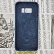قاب گوشی Galaxy S8 Plus سامسونگ سیلیکونی اورجینال سورا SORA پاک کنی درجه یک زیربسته سرمه ای کد 78