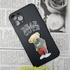 قاب گوشی iPhone 11 Pro آیفون سیلیکونی ژله ای طرح خرسی تدی TEDi محافظ لنز دار مشکی کد 241