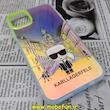 قاب گوشی iPhone 11 Pro Max آیفون طرح ضدضربه هولوگرامی لنز رنگی هفت رنگ کارل لاجرفلد KARL LAGERFELD کد 409