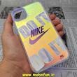 قاب گوشی iPhone 11 Pro Max آیفون طرح ضدضربه هولوگرامی لنز رنگی هفت رنگ نایکی NIKE کد 414