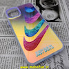 قاب گوشی iPhone 11 Pro Max آیفون طرح ضدضربه هولوگرامی لنز رنگی هفت رنگ نایکی NIKE JUST DO IT کد 415