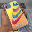 قاب گوشی iPhone 11 Pro Max آیفون طرح ضدضربه هولوگرامی لنز رنگی هفت رنگ نایکی NIKE JUST DO IT کد 415