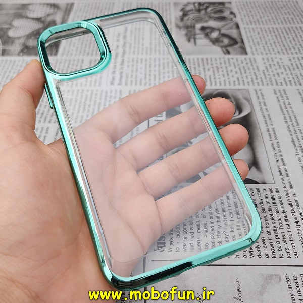 قاب گوشی iPhone 11 Pro Max آیفون طرح پشت طلق شیشه ای شفاف اورجینال برند CASE MATE سبز روشن کد 426