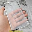 قاب گوشی iPhone 11 Pro Max آیفون طرح پشت طلق شیشه ای شفاف اورجینال برند CASE MATE نقره ای کد 429
