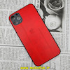 قاب گوشی iPhone 11 Pro Max آیفون اورجینال دادوو 2023 طرح هارد HARD چرمی محافظ لنز دار قرمز کد 432