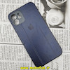 قاب گوشی iPhone 12 آیفون اورجینال دادوو 2023 طرح هارد HARD چرمی محافظ لنز دار سرمه ای کد 647