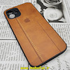قاب گوشی iPhone 12 آیفون اورجینال دادوو 2023 طرح هارد HARD چرمی محافظ لنز دار قهوه ای روشن کد 649