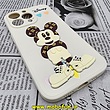 قاب گوشی iPhone 13 Pro آیفون طرح سیلیکونی ژله ای سه بعدی برجسته عروسکی محافظ لنز دار سفید شیری کد 255