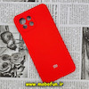 قاب گوشی Mi 11 Lite 4G - Mi 11 Lite 5G - Mi 11 Lite NE شیائومی سیلیکونی اورجینال سورا SORA پاک کنی درجه یک زیربسته محافظ لنز دار قرمز کد 288