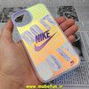 قاب گوشی iPhone 14 آیفون طرح ضدضربه هولوگرامی لنز رنگی هفت رنگ نایکی NIKE کد 15