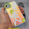 قاب گوشی iPhone 14 آیفون طرح ضدضربه هولوگرامی لنز رنگی هفت رنگ اسپرت SPORT کد 16
