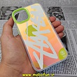 قاب گوشی iPhone 14 آیفون طرح ضدضربه هولوگرامی لنز رنگی هفت رنگ اسپرت SPORT کد 16