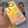 قاب گوشی iPhone 14 آیفون طرح ضدضربه هولوگرامی لنز رنگی هفت رنگ SUMMER کد 17