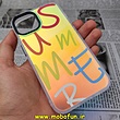 قاب گوشی iPhone 14 آیفون طرح ضدضربه هولوگرامی لنز رنگی هفت رنگ SUMMER کد 17