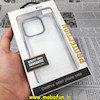 قاب گوشی iPhone 14 Pro آیفون طرح پشت طلق شیشه ای شفاف اورجینال برند CASE MATE مشکی کد 40