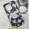 قاب گوشی iPhone 14 Pro آیفون سیلیکونی ژله ای طرح خرسی ربات KAWS مشکی کد 64