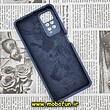 قاب گوشی Xiaomi Redmi Note 11 Pro 4G Global - Redmi Note 11 Pro 5G Global شیائومی سیلیکونی اورجینال سورا SORA پاک کنی درجه یک زیربسته محافظ لنز دار سرمه ای کد 249