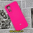 قاب گوشی Redmi Note 11 4G - Redmi Note 11S شیائومی سیلیکونی اورجینال سورا SORA پاک کنی درجه یک زیربسته محافظ لنز دار صورتی فانتزی کد 313