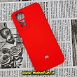 قاب گوشی Redmi Note 11 4G - Redmi Note 11S شیائومی سیلیکونی اورجینال سورا SORA پاک کنی درجه یک زیربسته محافظ لنز دار قرمز کد 317
