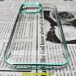 قاب گوشی iPhone 14 Pro Max آیفون طرح پشت طلق شیشه ای شفاف اورجینال برند CASE MATE سبز روشن کد 79