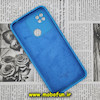 قاب گوشی Redmi 9C - Redmi 10A - Poco C3 شیائومی سیلیکونی اورجینال سورا SORA پاک کنی درجه یک زیربسته محافظ لنز دار آبی کد 161