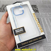قاب گوشی iPhone 14 Pro Max آیفون طرح پشت طلق شیشه ای شفاف اورجینال برند CASE MATE آبی کد 91