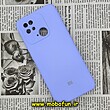 قاب گوشی Redmi 10C - Poco C40 شیائومی سیلیکونی اورجینال سورا SORA پاک کنی درجه یک زیربسته محافظ لنز دار یاسی کد 88