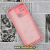 قاب گوشی Redmi 10C - Poco C40 شیائومی سیلیکونی اورجینال سورا SORA پاک کنی درجه یک زیربسته محافظ لنز دار گلبهی کد 90