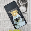 قاب گوشی iPhone XS Max آیفون سیلیکونی ژله ای طرح خرسی تدی TEDi محافظ لنز دار مشکی کد 162