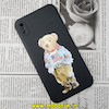 قاب گوشی iPhone XS Max آیفون سیلیکونی ژله ای طرح خرسی تدی TEDi محافظ لنز دار مشکی کد 169
