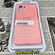 قاب گوشی Galaxy S21 FE سامسونگ سیلیکونی اورجینال سورا SORA پاک کنی درجه یک زیربسته گلبهی کد 251
