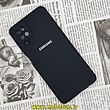 قاب گوشی Galaxy A12 - Galaxy M12 - Galaxy F12 سامسونگ سیلیکونی اورجینال سورا SORA پاک کنی درجه یک زیربسته محافظ لنز دار مشکی کد 896