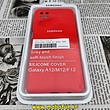 قاب گوشی Galaxy A12 - Galaxy M12 - Galaxy F12 سامسونگ سیلیکونی اورجینال سورا SORA پاک کنی درجه یک زیربسته محافظ لنز دار قرمز کد 901