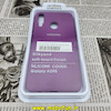 قاب گوشی Galaxy A20S سامسونگ سیلیکونی اورجینال سورا SORA پاک کنی درجه یک زیربسته بنفش کد 479