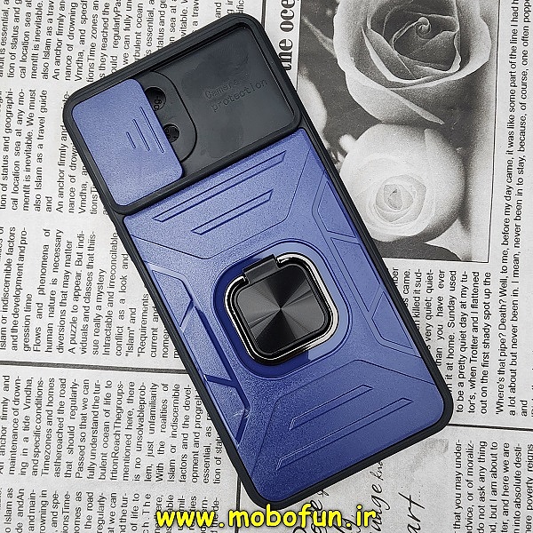 قاب گوشی Mi 11 Lite 4G - Mi 11 Lite 5G - Mi 11 Lite NE شیائومی طرح ضد ضربه بتمن هولدر دار محافظ لنز دار کشویی سرمه ای کد 320