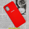 قاب گوشی Galaxy A31 سامسونگ سیلیکونی اورجینال سورا SORA پاک کنی درجه یک زیربسته قرمز کد 498