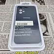 قاب گوشی Galaxy A53 5G سامسونگ سیلیکونی اورجینال سورا SORA پاک کنی درجه یک زیربسته محافظ لنز دار سرمه ای کد 324