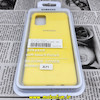 قاب گوشی Galaxy A71 سامسونگ سیلیکونی اورجینال سورا SORA پاک کنی درجه یک زیربسته زرد کد 447