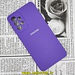 قاب گوشی Galaxy A73 5G سامسونگ سیلیکونی اورجینال سورا SORA پاک کنی درجه یک زیربسته محافظ لنز دار ارغوانی کد 268